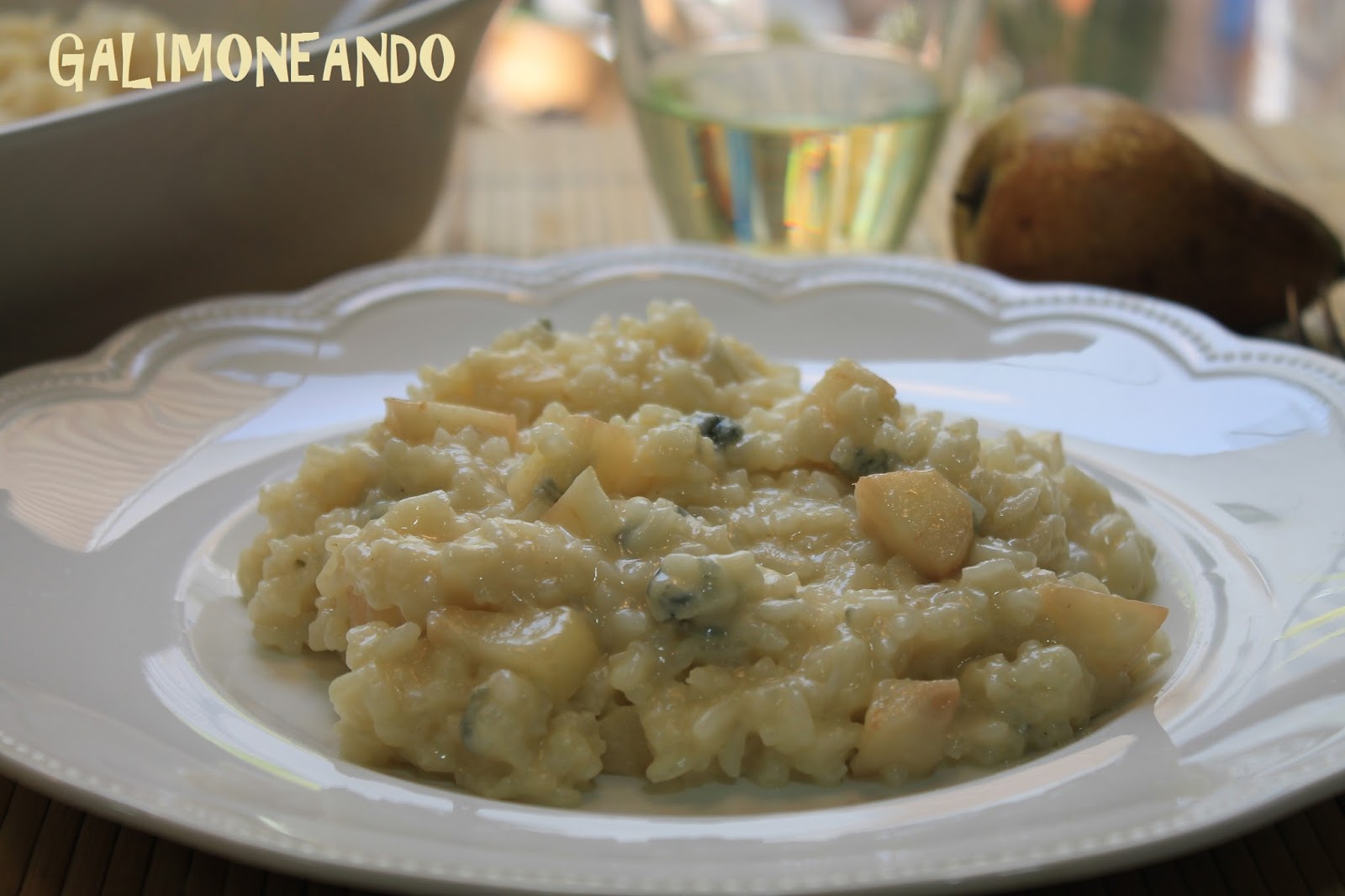 GALIMONEANDO RISOTTO CON PERA E