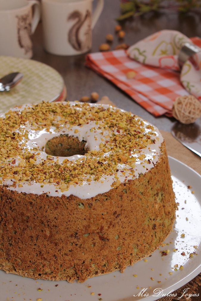Pistachio Angel Food Cake Mis Dulces Joyas