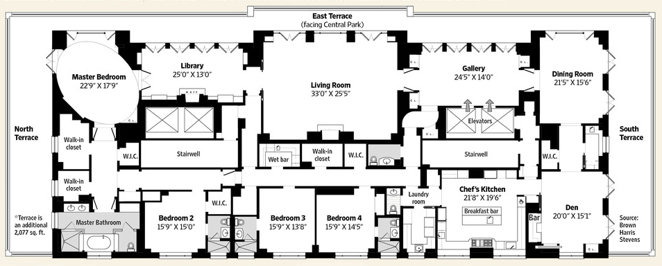 Large 1 Bedroom Apartment Floor Plans