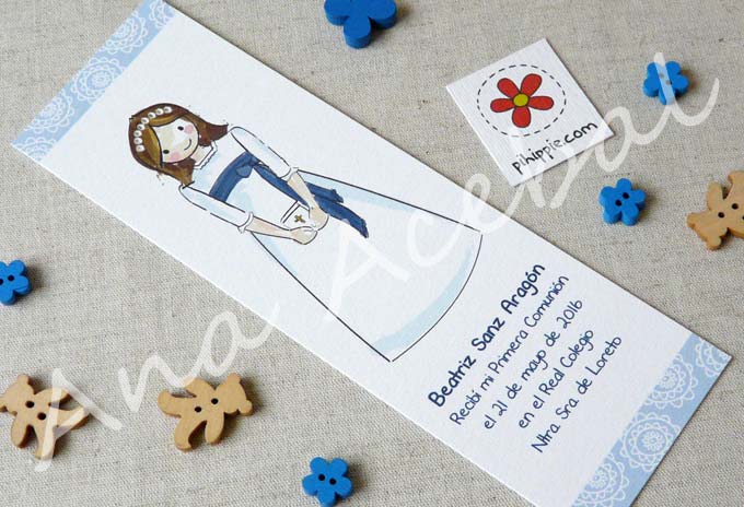 marcapaginas y puntos de libro de comunion personalizados originales marcapaginas puntos libro comunion personalizados originales