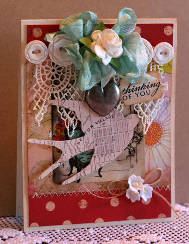Shabby Paris Red Kitchen Decor Shabby Paris Red Kitchen Decor
