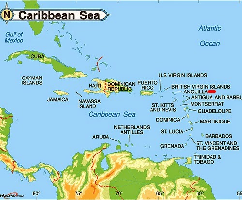Anguilla Nerede