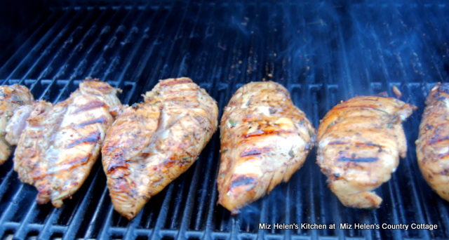 Grilled Rosemary Balsamic Chicken at Miz Helen's Country Cottage