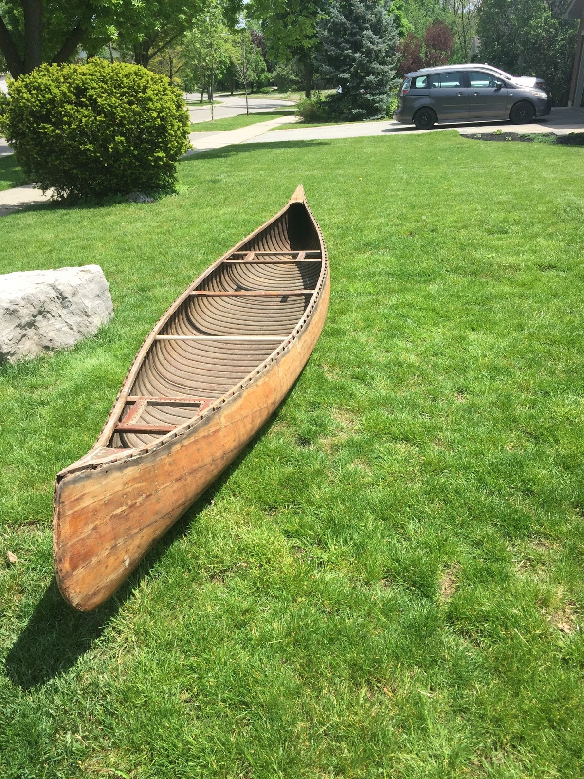 Ravenwood Blog Canadian Canoe Company model 50, new project