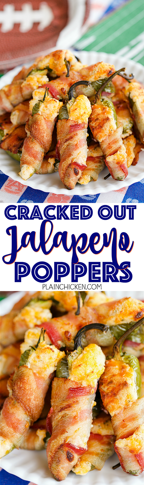 Cracked Out Jalapeño Poppers | Plain Chicken