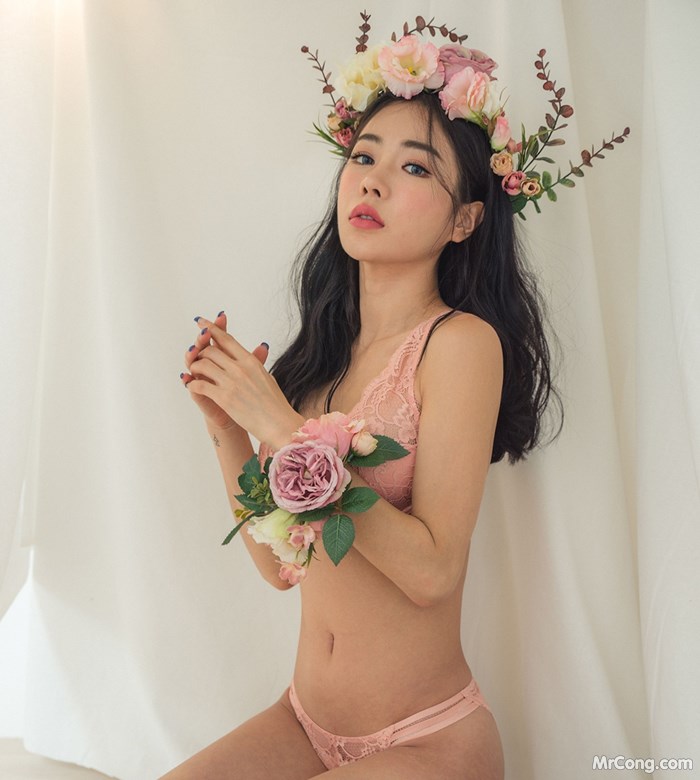 The beautiful An Seo Rin in underwear picture January 2018 (153 photos) photo 4-5