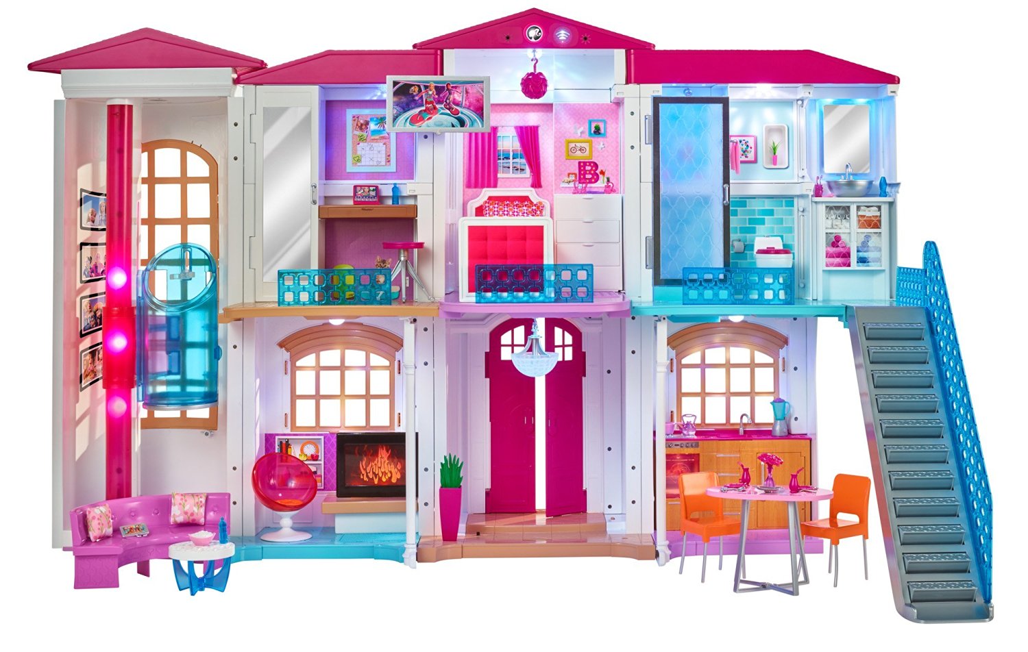 Canal da Lulu: Casa dos Sonhos da Barbie Hi Tech Obedece comando