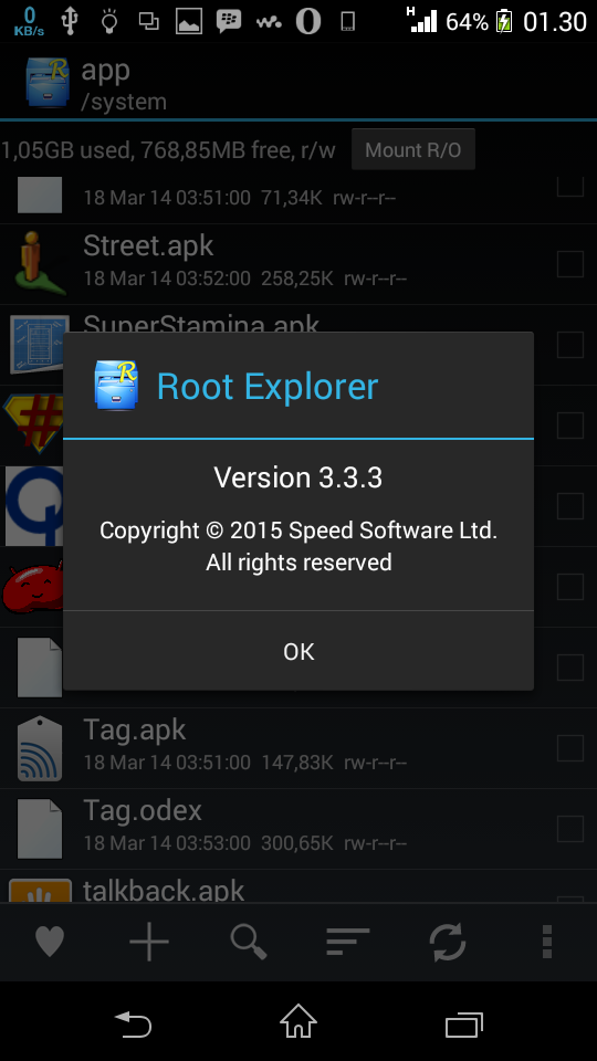 Download Root Explorer File Manager APK Terbaru