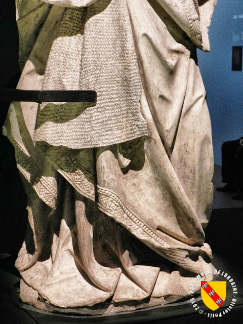   NANCY (54) - Musée lorrain : Statues de l'Archange Gabriel et la Vierge Marie (1er quart du XVIe siècle)