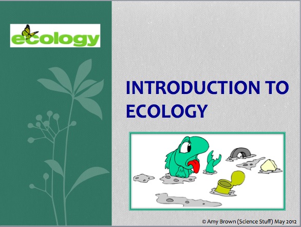 amy brown science teaching ecology post 2 introduction to ecology ecology powerpoint