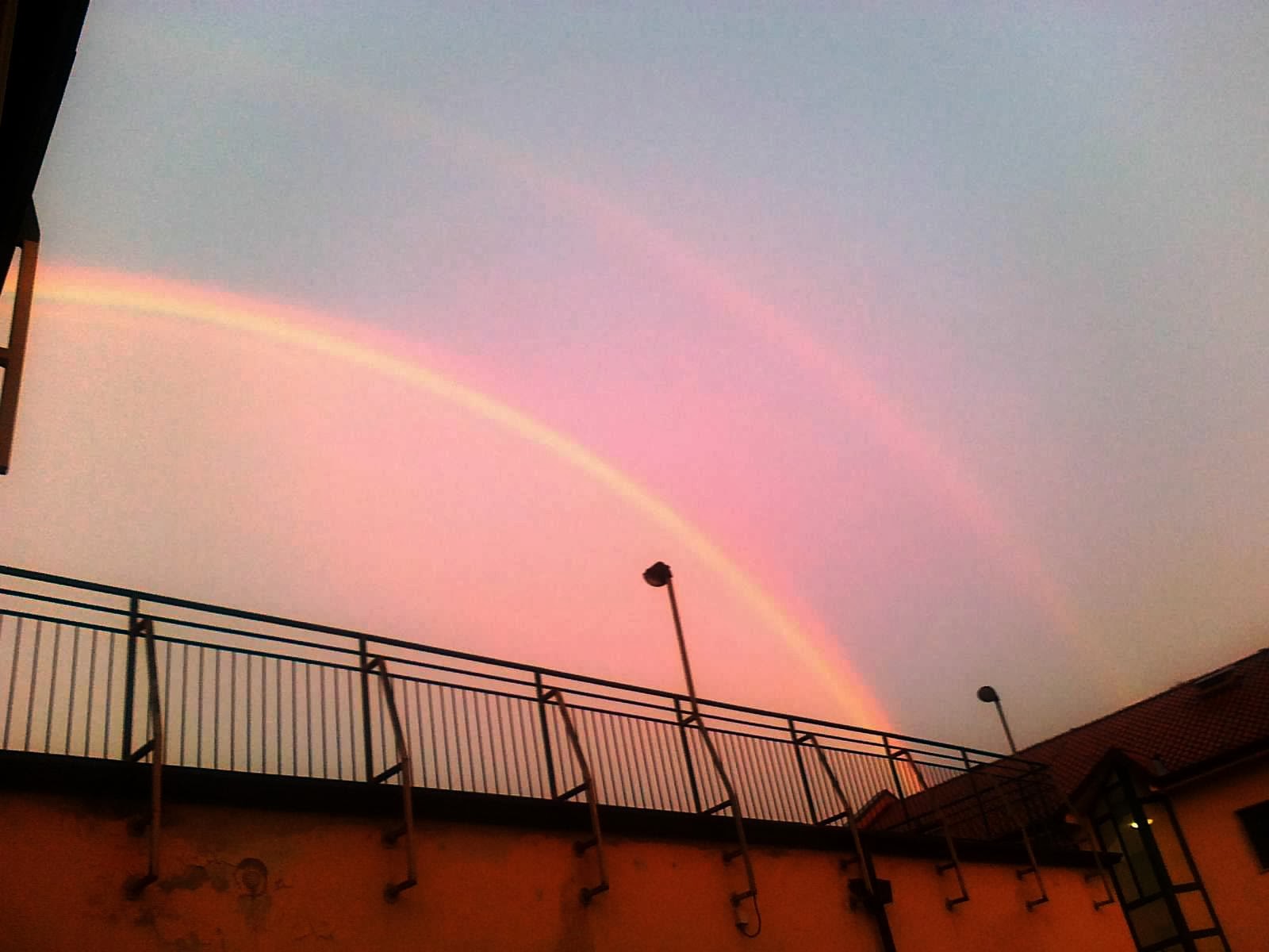 Bordo Decorativo Arcobaleno 11m Per Aula – Doppio Lato, 2 Stili, Cartoncino, Per Bacheche, Finestre, Feste
