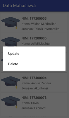 Screenshot_Menu Update dan Delete Screenshot_Menu Update dan Delete