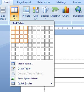 Cara Membuat Kolom di Microsoft Word