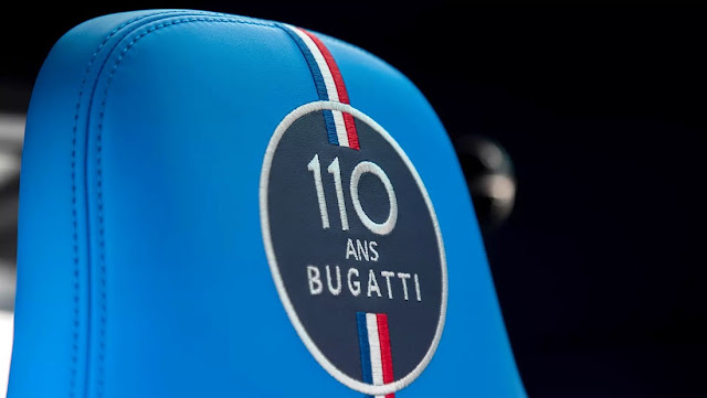 ブガッティの創業110周年を記念した限定車「シロン・スポーツ110 ans Bugatti」を発表！