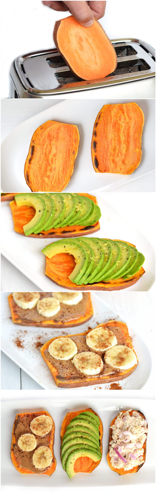 Sweet Potato Toast: 3 Ways