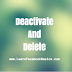 Deactivate and Delete Facebook Account