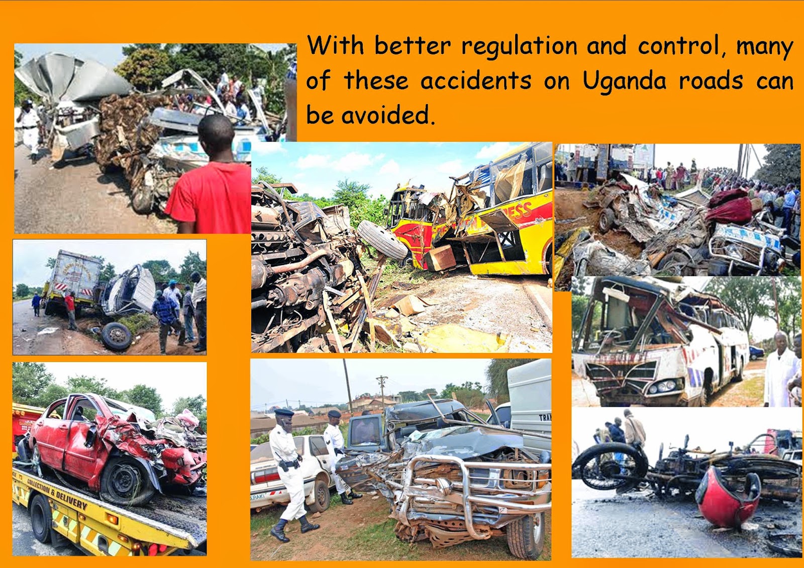 HE CARETH FOR YOU KIWANUKA KITUUKA TO ADDRESS ROAD SAFETY ON UGANDA