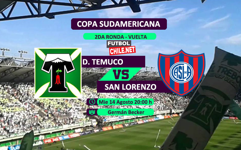 Deportes Temuco vs San Lorenzo en vivo y online por el partido vuelta de la 2da Ronda de la Copa Sudamericana Deportes Temuco vs San Lorenzo en vivo y online por el partido vuelta de la 2da Ronda de la Copa Sudamericana