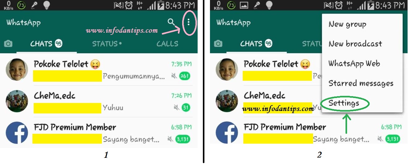Cara Agar Whatsapp Wa Tidak Terlihat Online