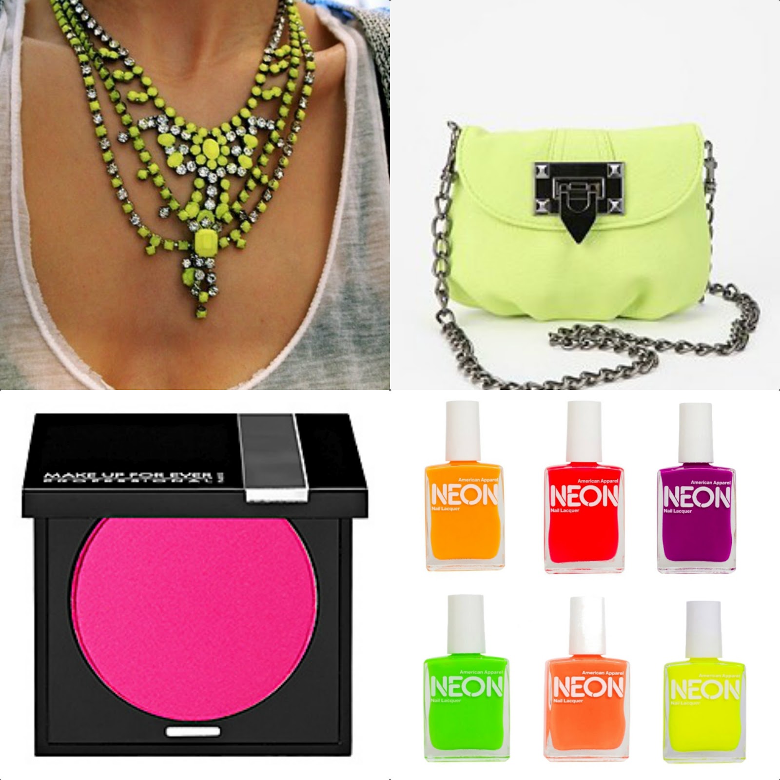 Vintage Danielle Summer Is For Neon