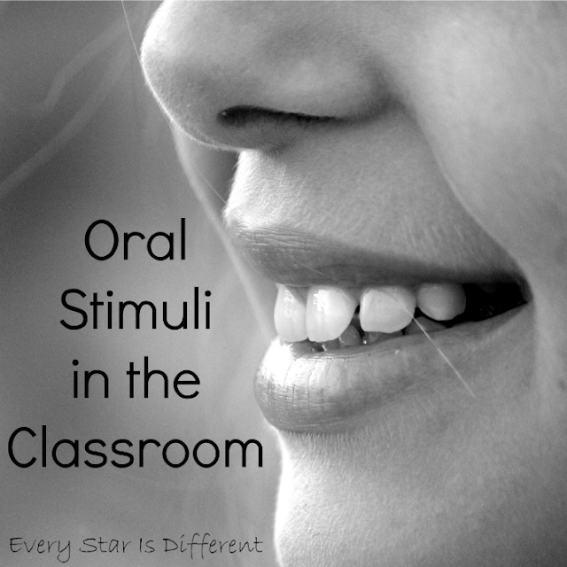 Oral stimuli in the classroom and it's effect on children with special needs.