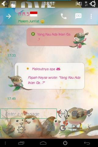 BBM Love Bird terbaru apk BBM Love Bird terbaru apk