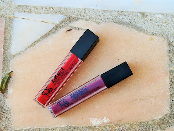 Review - Liquid Lipstick Primark Red & Purple