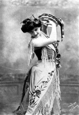 French soprano Emma Calvé 1858-1942