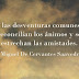 FRASES DE AMISTAD - CERVANTES
