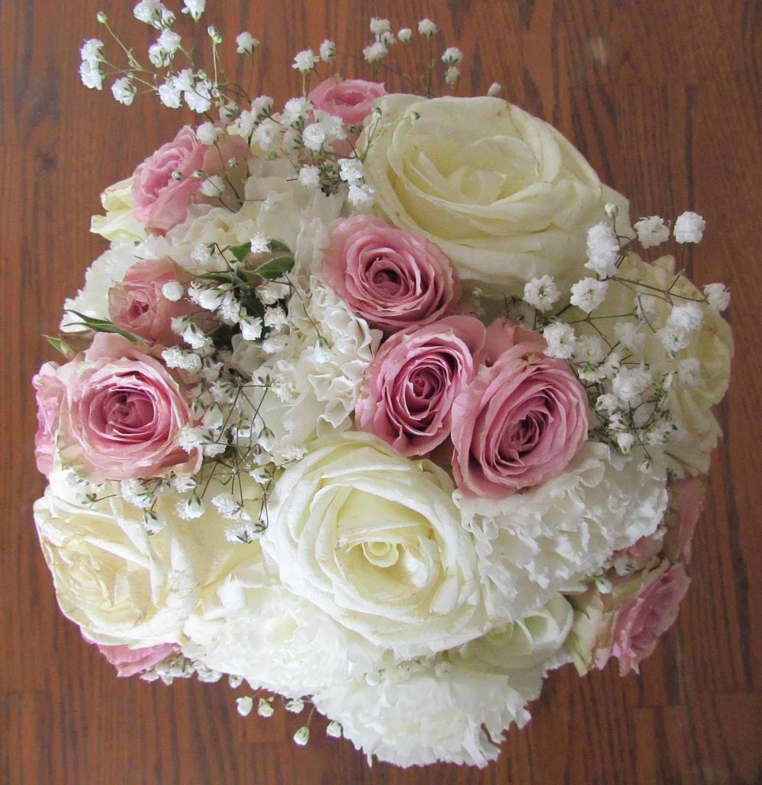 Pressed Garden Elaine's Bridal Bouquet with Vows