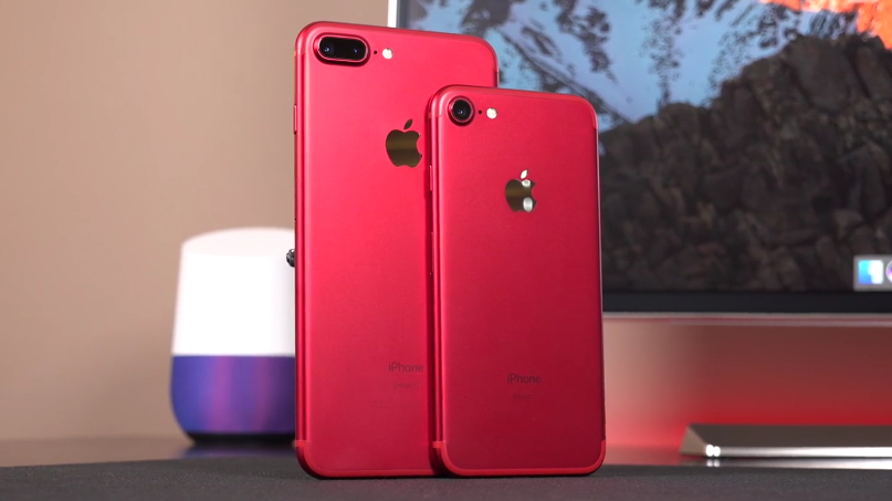 Red iPhone 7, Red iPhone 7 Plus