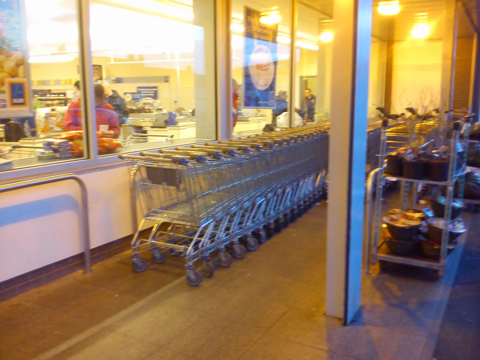 Cycle Infrastructure in Glasgow Cycle Parking Supermarkets Lidl & Aldi