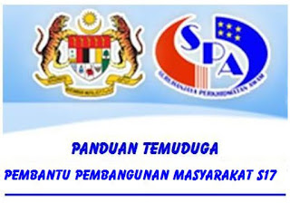 Soalan Temuduga Pembantu Pembangunan Masyarakat S19 Soalan Temuduga Pembantu Pembangunan Masyarakat S19