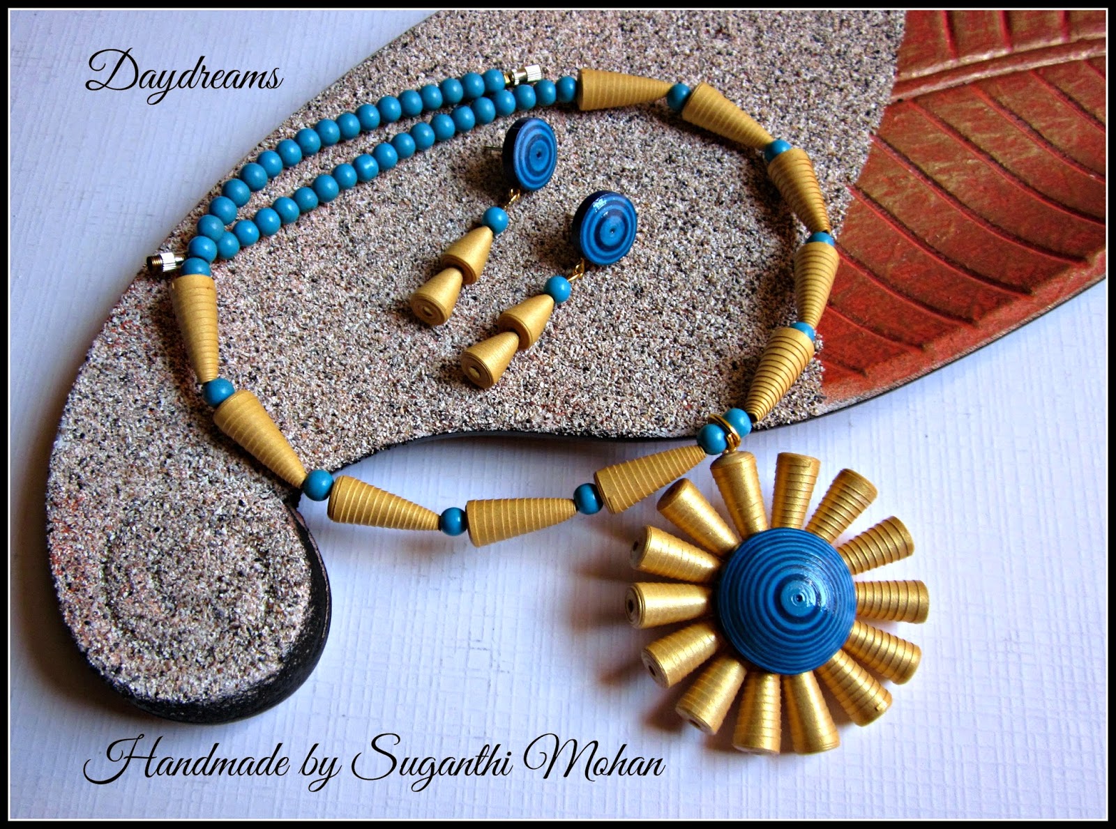 DAYDREAMS Quilled jewellery.