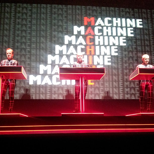 Kraftwerk live @ Kunstsammlung NRW, Düsseldorf, 19 janvier 2013 / photo S. Mazars