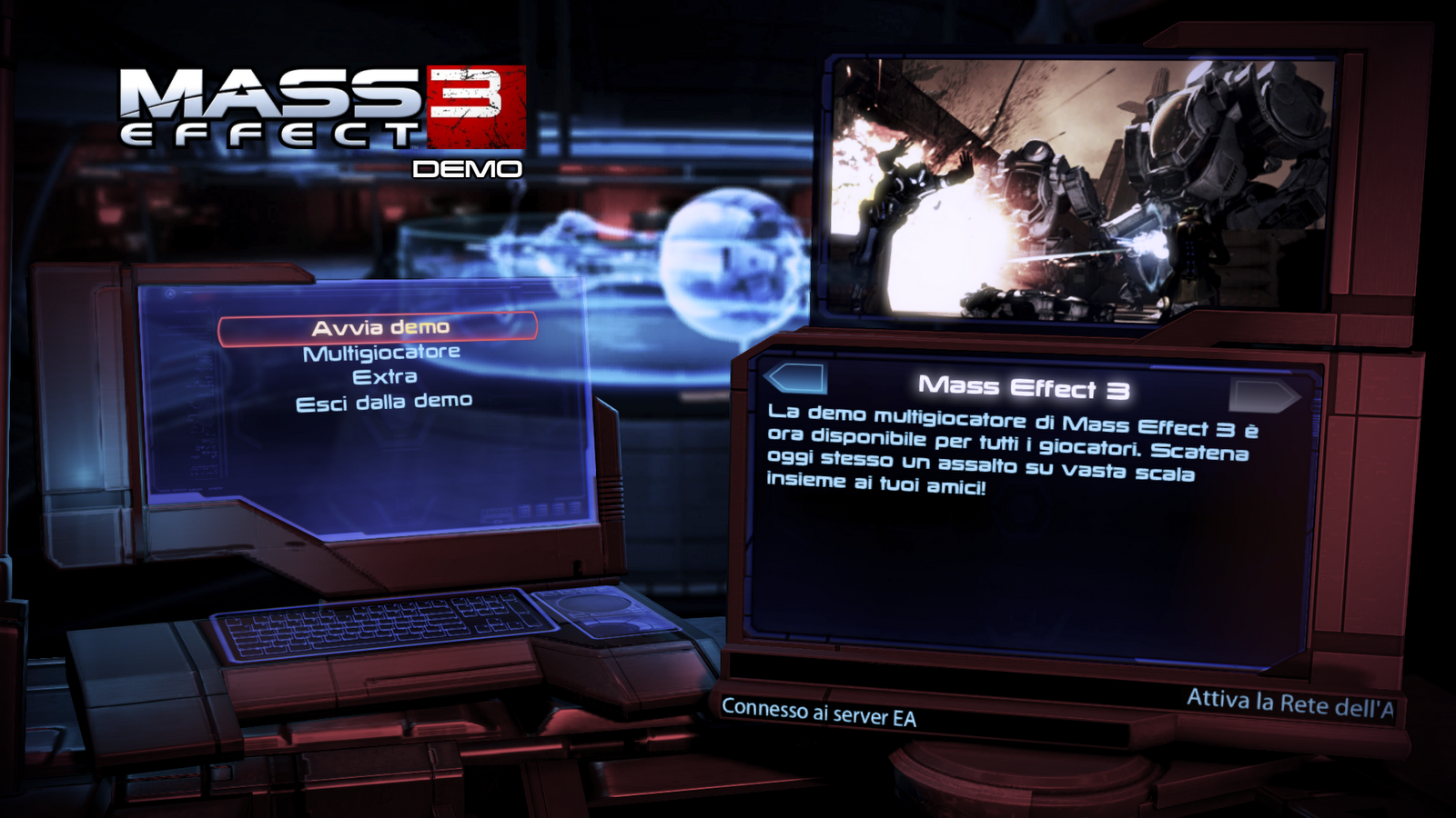 Mass Effect 3 Prova Demo.