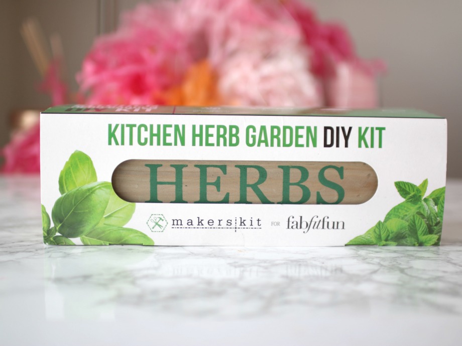 Elle Sees Beauty Blogger In Atlanta Fabfitfun Spring Unboxing Makers Kit Kitchen Herb Garden Diy Every Spring I Swear M Going To Make A As Hard Try My Brown Thumb Shines Through