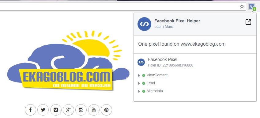 Cara Mudah Pasang Pixel Facebook Di Bloggger