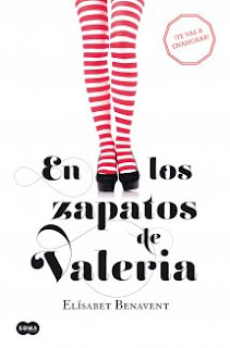 Portada del libro En los zapatos de valeria de Elísabet Benavent