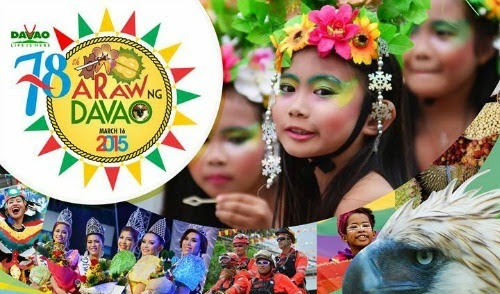 Araw ng Dabaw 2015 Schedule of Activities OFFICIAL #SHAREDavao #VisitDavaoPH