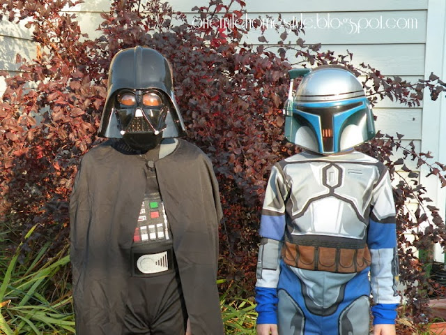Darth Vader and Jango Fett Halloween Costumes