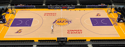 NBA 2K14 Lakers Staples Center (Gold/Violet)