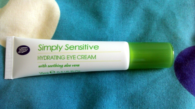 boots sensitive eye cream
