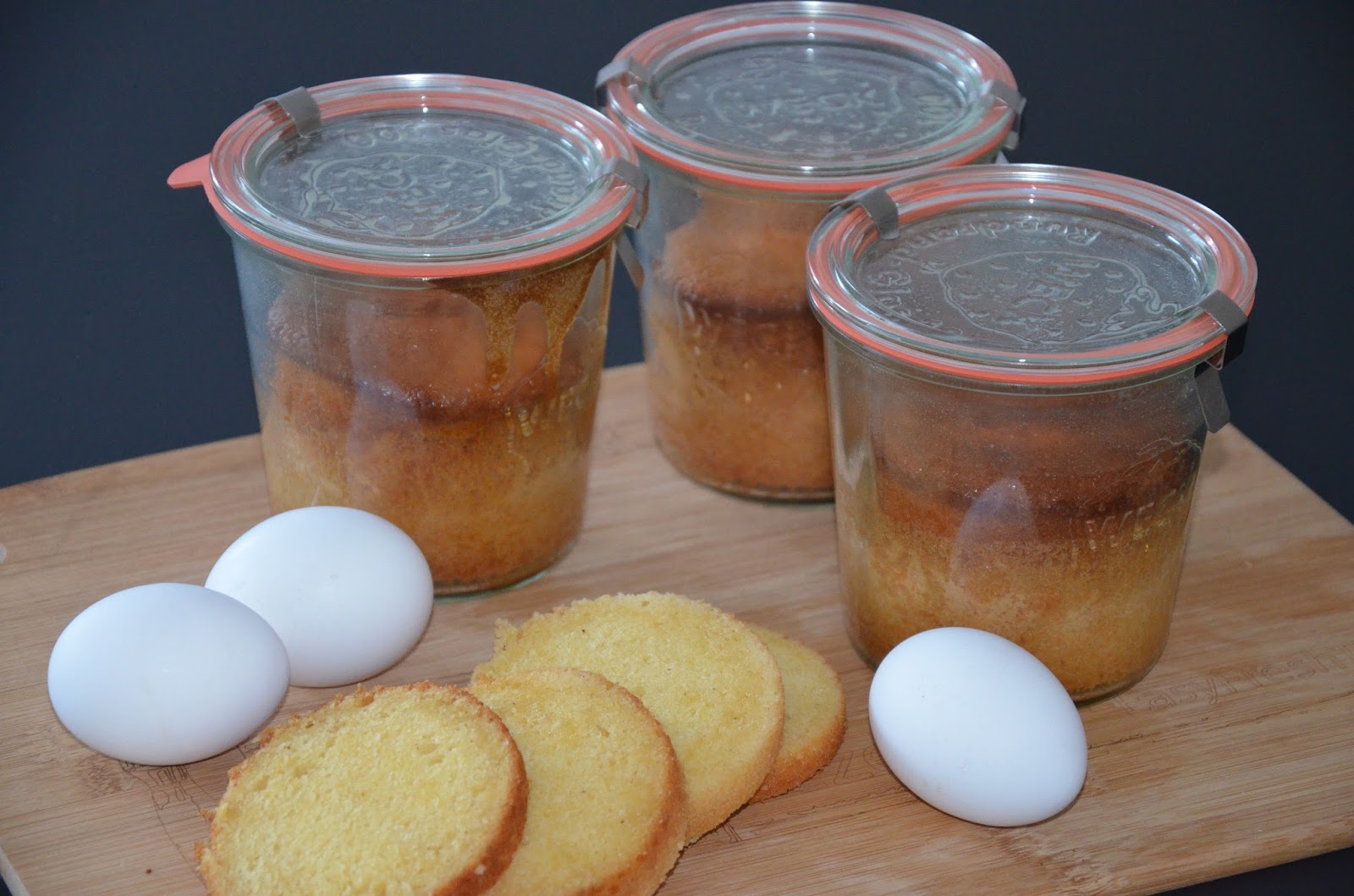 Eierlikörkuchen im Glas - Rezeptra - Food and More