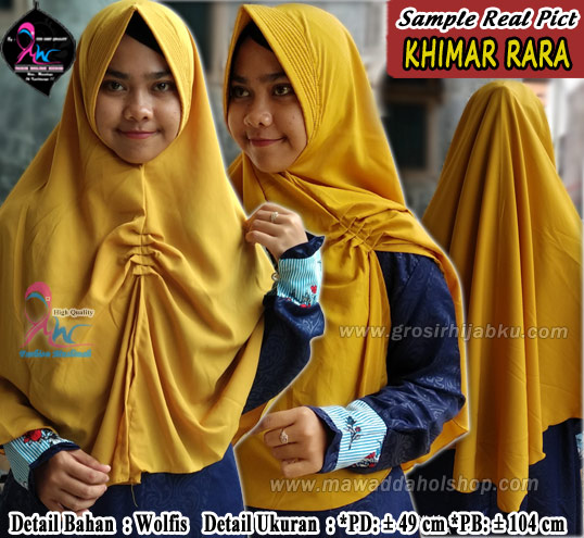 Khimar Pet Antem Dengan Variasi Lipit Kerut Depan khimar pet antem dengan variasi lipit kerut depan