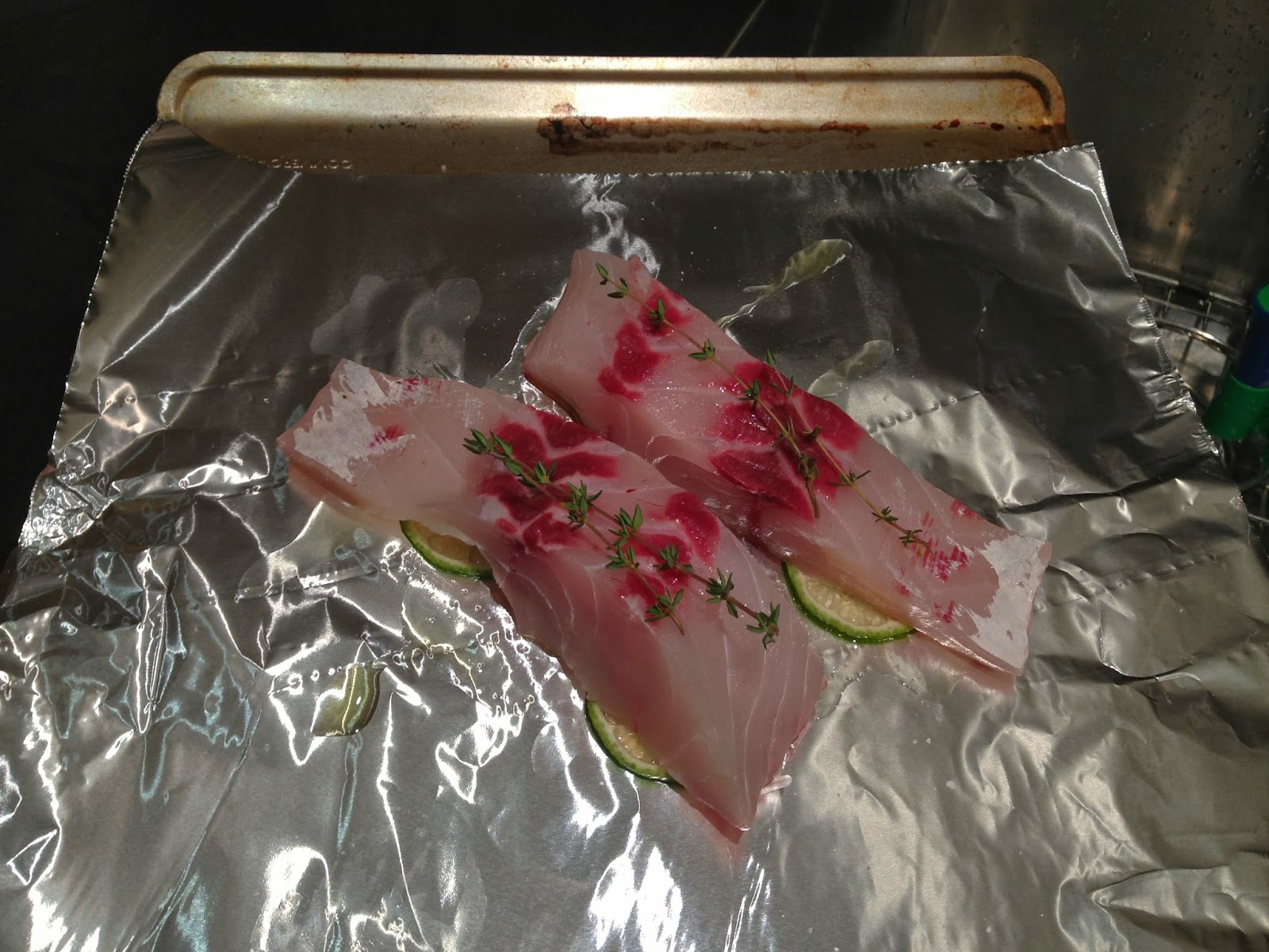 Sybil's Spoon Striped Bass en Papillote