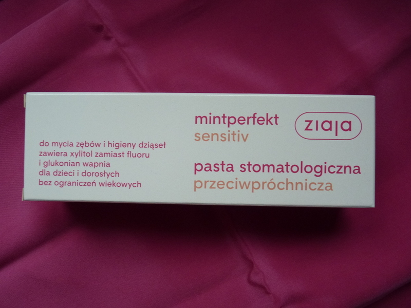 Ziaja Mintperfect Sensitiv – Pasta stomatologiczna przeciwpróchnicza bez fluoru
