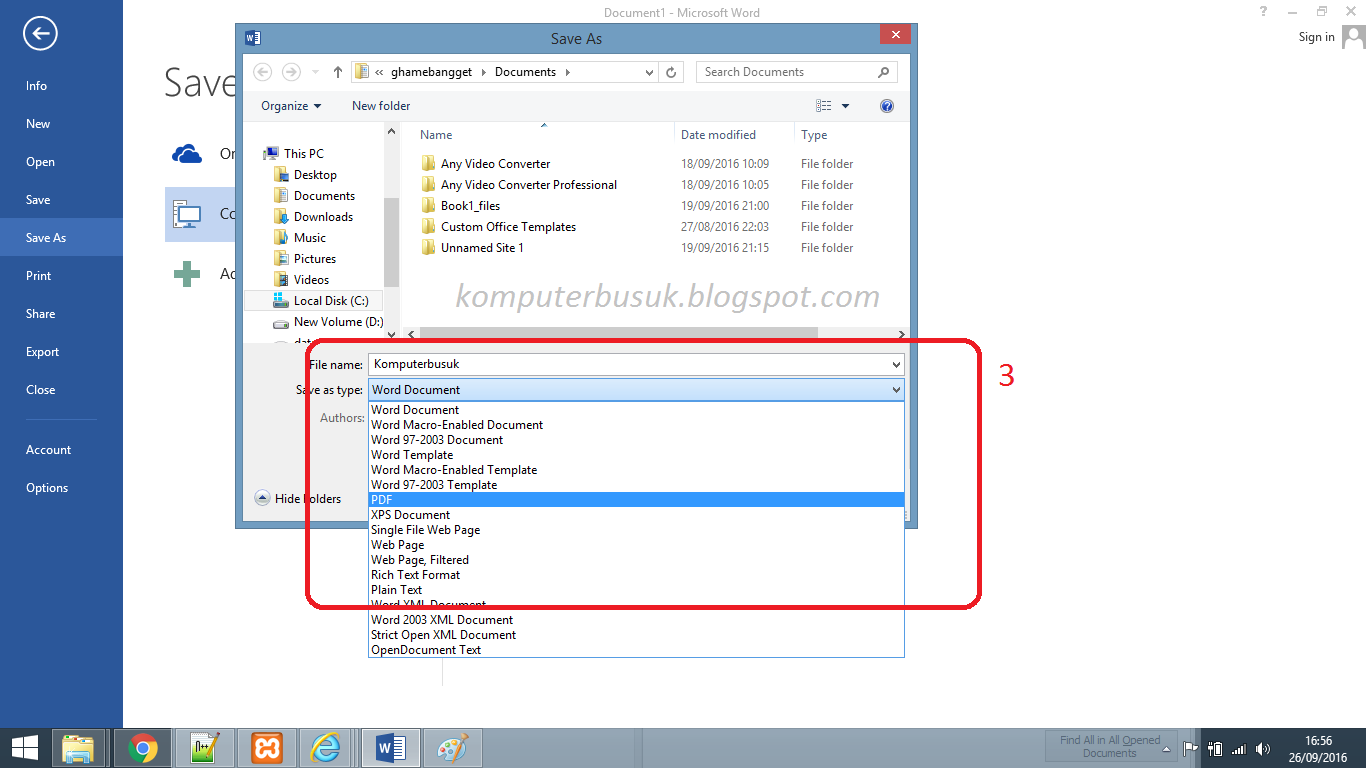 Cara Membuat File PDF melalui Microsoft Office Word, Excel ...