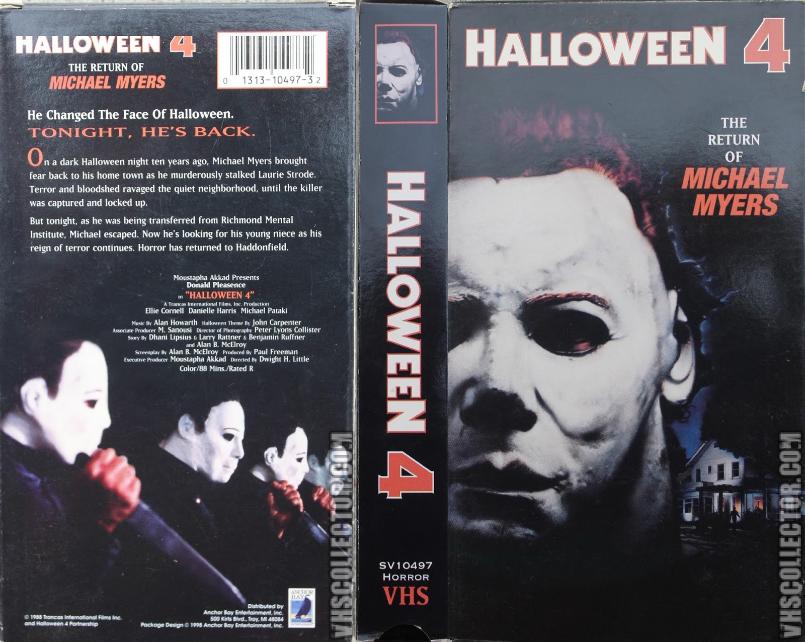 The Horrors of Halloween HALLOWEEN 4 THE RETURN OF MICHAEL MYERS (1988