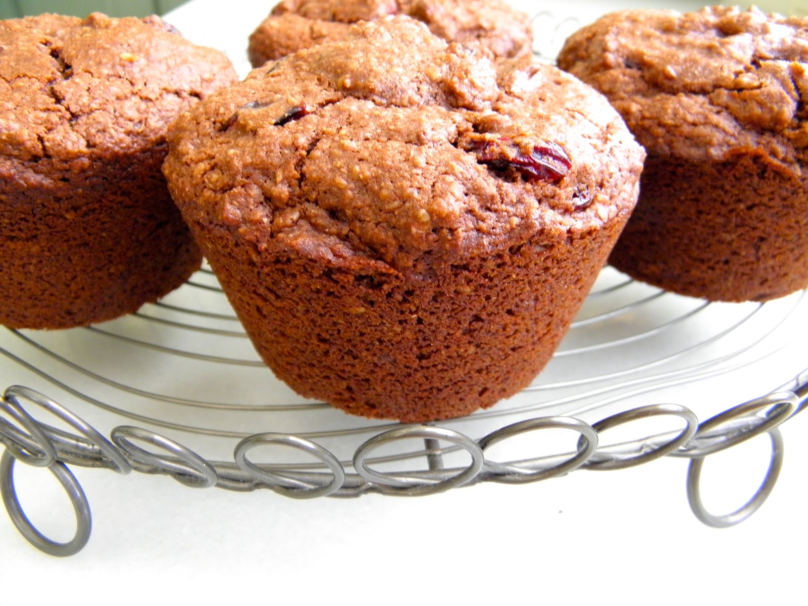 Chocolate Oat Bran Muffins